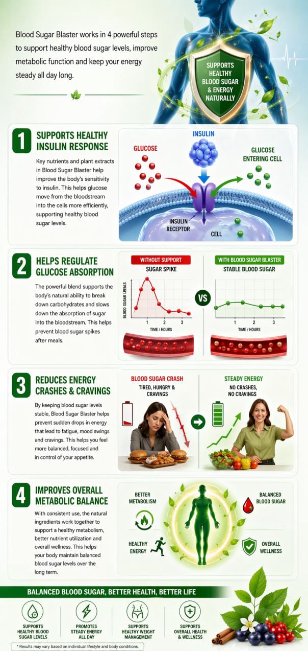 How does blood sugar blaster works